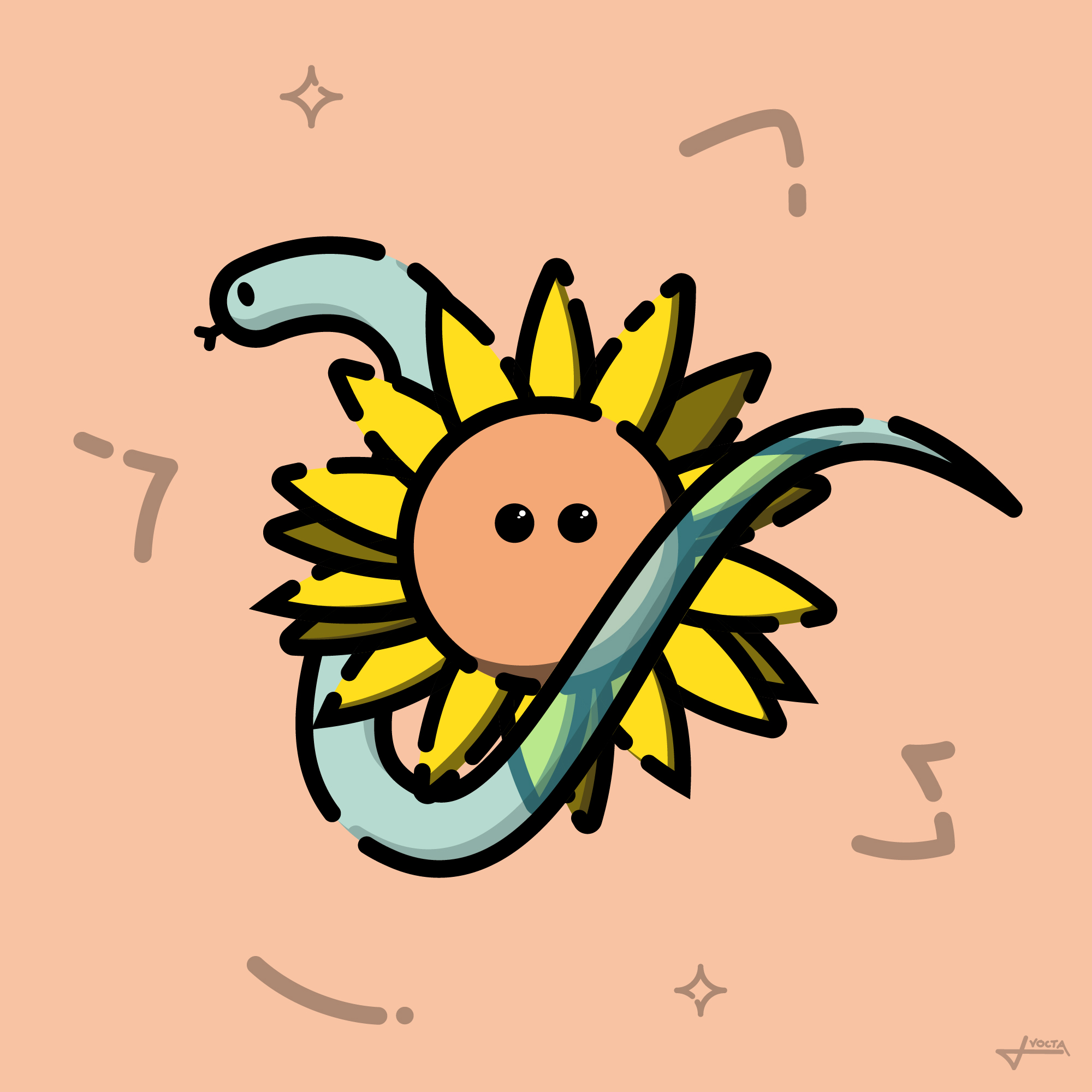 Tournepent — illustration de Vocta